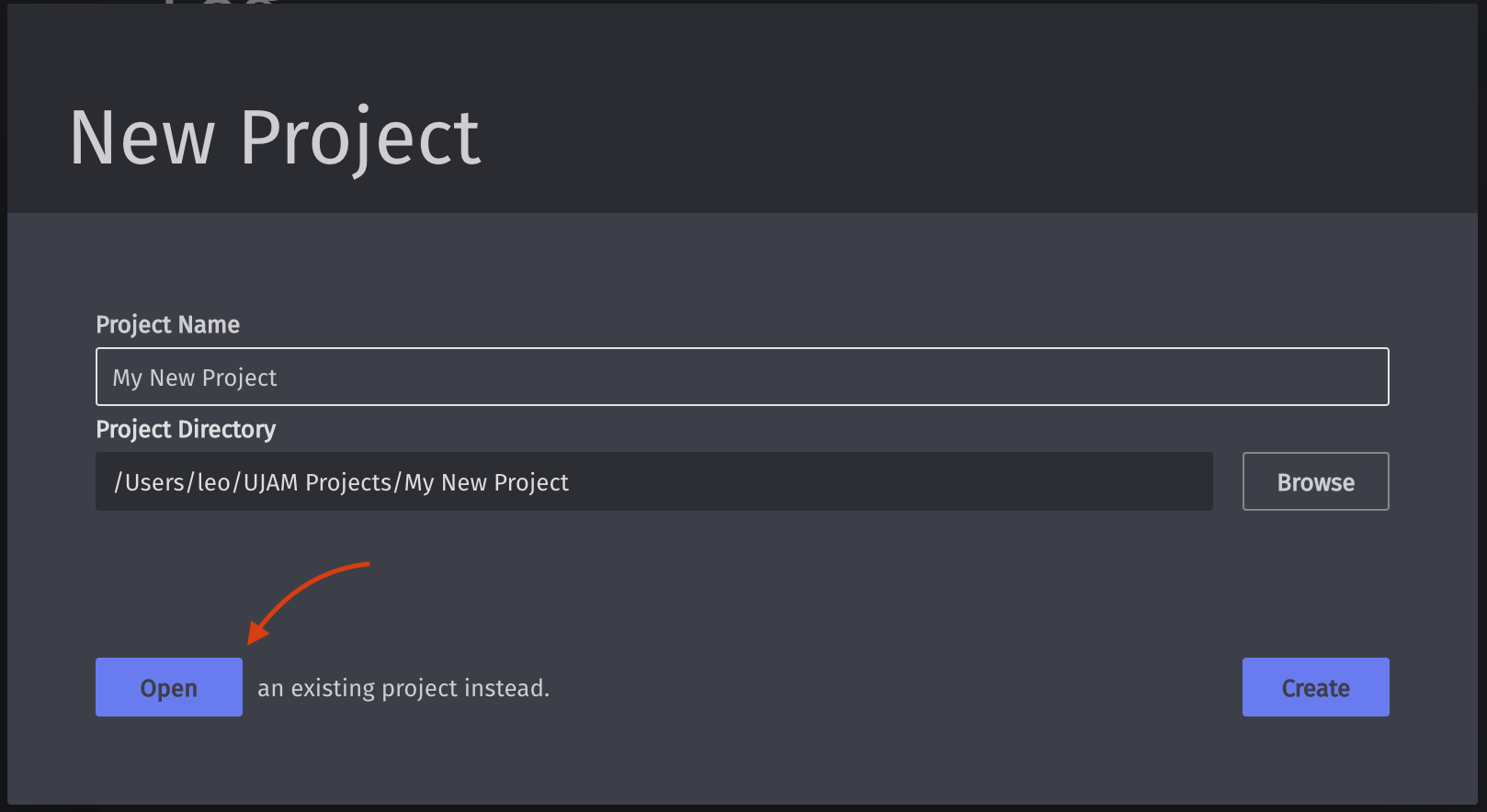 Gorilla Compiler - New Project