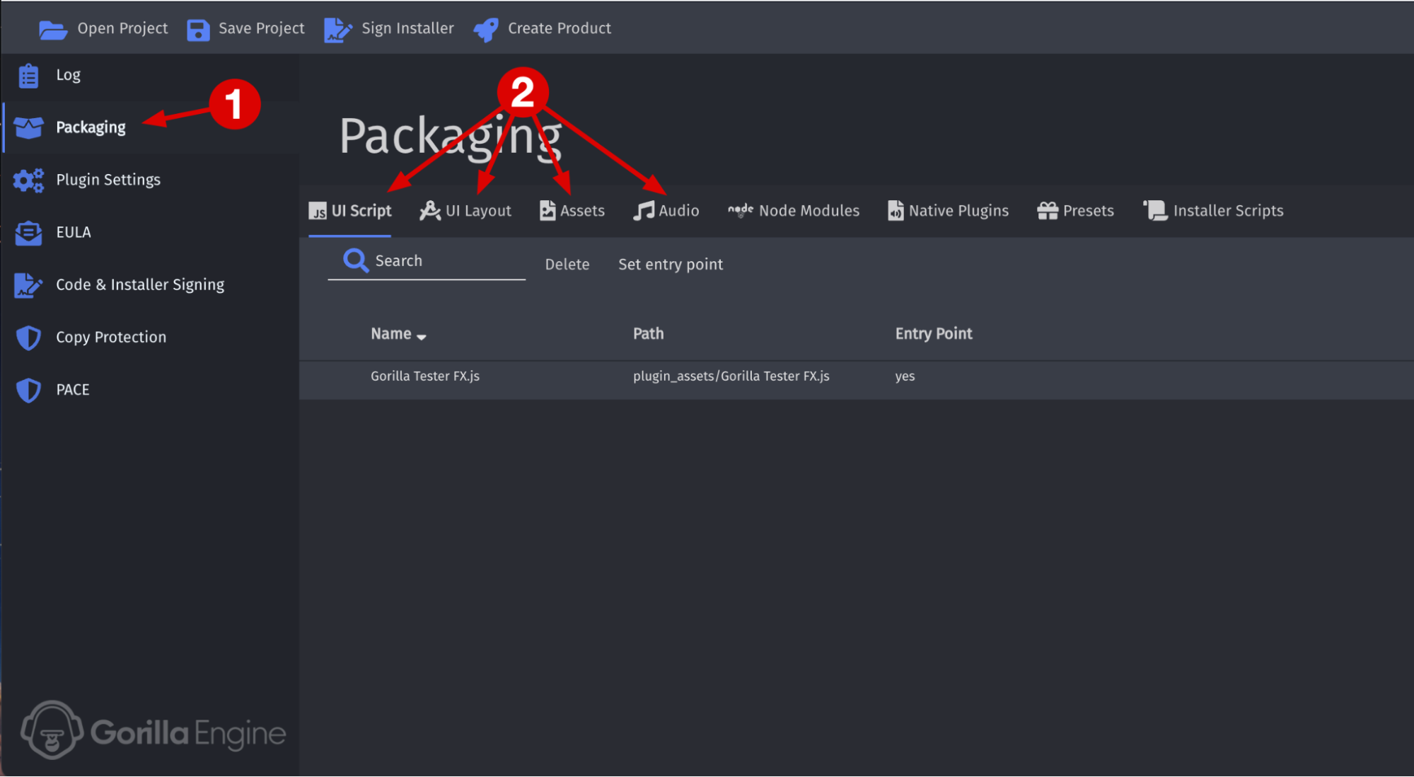 Gorilla Compiler - Packaging