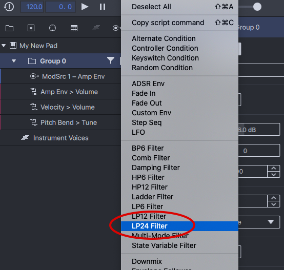 Select_LP24_filter